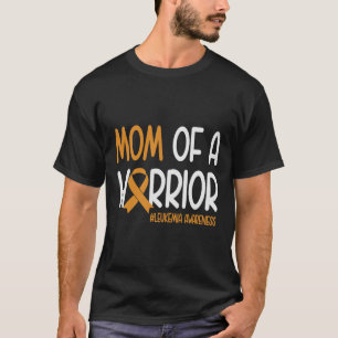 Moeder van een krijger leukemie kankerbewustzijn O T-shirt