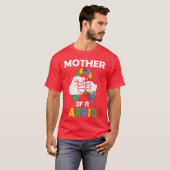 Moeder van een natuur krijger t-shirt (Voorkant volledig)