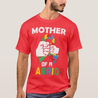 Moeder van een natuur krijger t-shirt