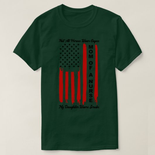Moeder van een verpleegster 3 t-shirt (Design voorkant)