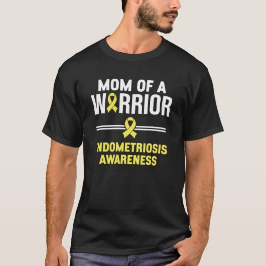 Moeder van een Warrior Endometriosis T-shirt (Voorkant)