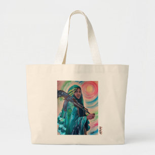 Moeder van Eritrea Grote Tote Bag