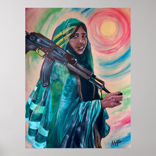 Moeder van Eritrea Poster (Voorkant)