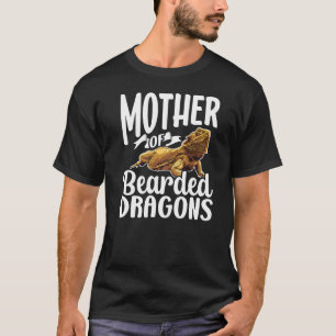 Moeder van gekaarde trekkers t-shirt