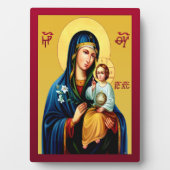 Moeder van God Fotoplaat (voorkant)