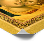 Moeder van God Glykophilousa - Icon Poster (Hoek)