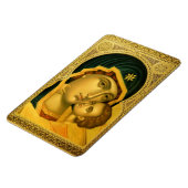 Moeder van God Glykophilousa — Iconenmagneet Magneet (Linkerzijde)