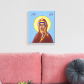 Moeder van God Icon Canvas Afdruk (Insitu (Woonkamer))