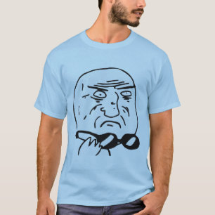Moeder van God Rage Face Comic Meme T-shirt