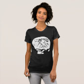 Moeder van God Rage Face Comic Meme T-shirt (Voorkant volledig)
