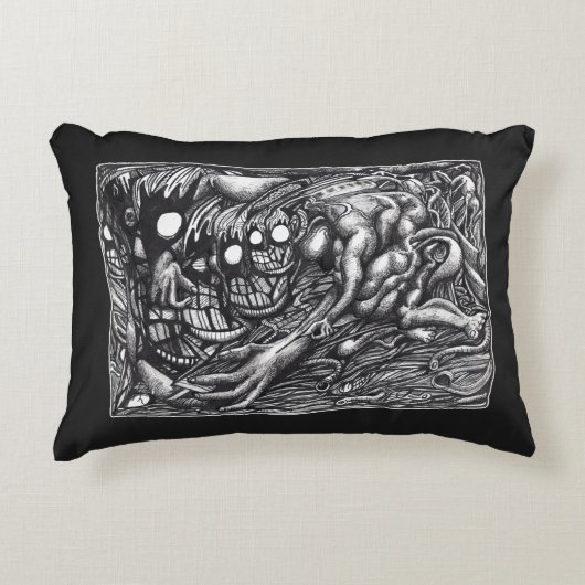 Moeder van Grendel Droom Accent Kussen (Voorkant)