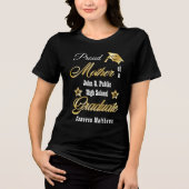 Moeder van groep van Afstuderen naam | Afstuderen  Tri-Blend Shirt (Voorkant)