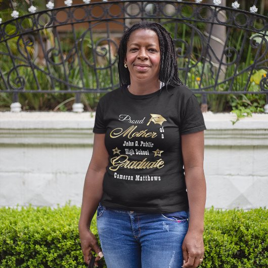 Moeder van groep van Afstuderen naam | Afstuderen  Tri-Blend Shirt