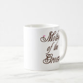 Moeder van Groom Classy Browns Koffiemok (Voorkant rechts)