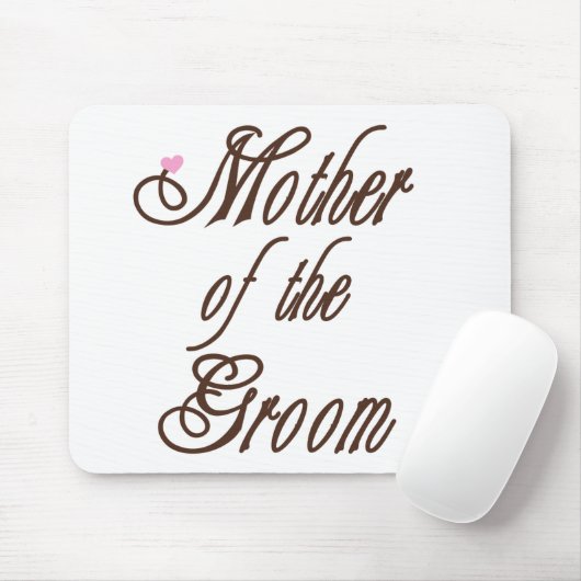 Moeder van Groom Classy Browns Muismat (Met muis)