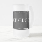 Moeder van Groom Frosted Mok (Voorkant rechts)