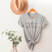 Moeder van het Bride Cute Script Bridal Party Shir T-shirt