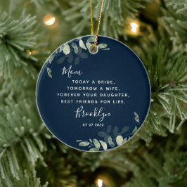 Moeder van het Bride Keepomwille Ceramic Ornament