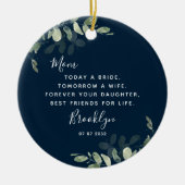 Moeder van het Bride Keepomwille Ceramic Ornament (Voorkant)