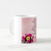 Moeder van het Bride Poem - Rozen Koffiemok (Voorkant links)