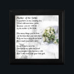 Moeder van het Bride    PoemWedding Bouquet Design Cadeaudoosje<br><div class="desc">Een geweldig cadeau voor een moeder van de bruid</div>