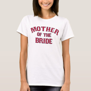 Moeder van het Bride-team Est. 2016-CUSTOM-shirt T-shirt