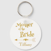 Moeder van het bruidbruidsgeheugen sleutelhanger (Voorkant)