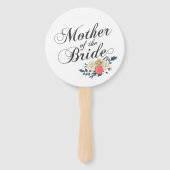 Moeder van het bruidshuwelijk | Hand Fan Handwaaier (Achterkant)