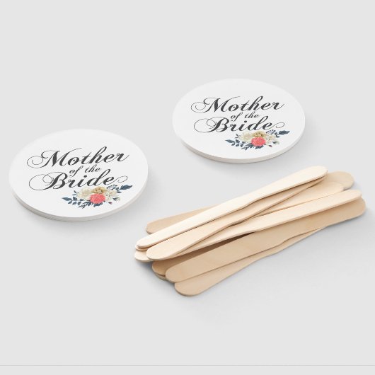 Moeder van het bruidshuwelijk | Hand Fan Handwaaier (Niet-gemonteerd)