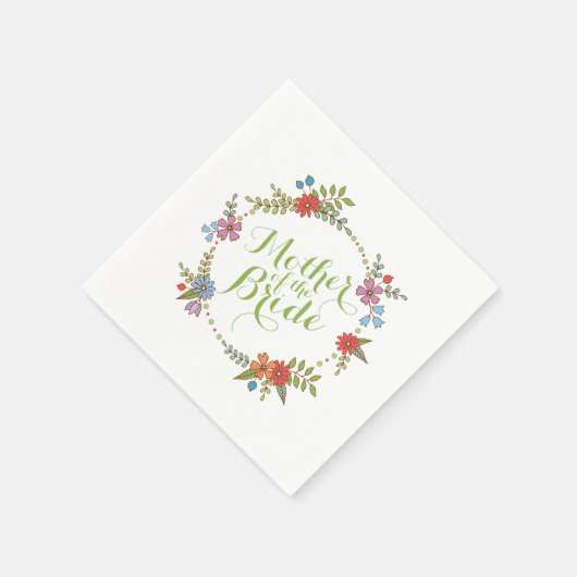 Moeder van het bruidshuwelijk | Napkin Servet (Hoek)