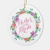 Moeder van het bruidshuwelijk | Versiering Keramisch Ornament (Links)