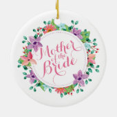 Moeder van het bruidshuwelijk | Versiering Keramisch Ornament (Achterkant)