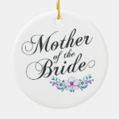 Moeder van het bruidshuwelijk | Versiering Keramisch Ornament (Achterkant)