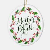 Moeder van het bruidshuwelijk | Versiering Keramisch Ornament (Links)