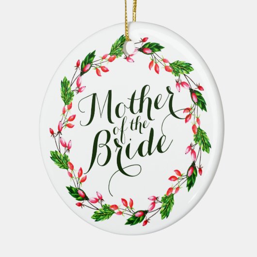 Moeder van het bruidshuwelijk | Versiering Keramisch Ornament (Links)