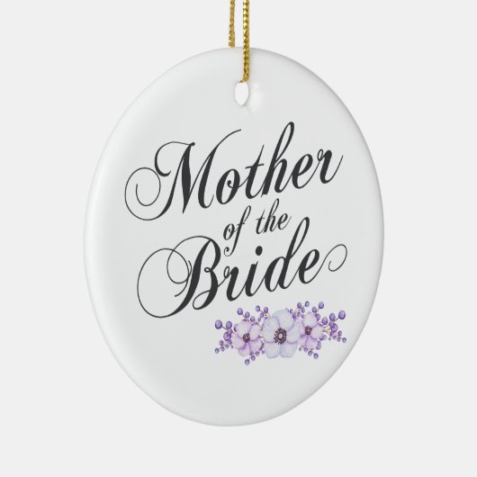 Moeder van het bruidshuwelijk | Versiering Keramisch Ornament (Rechts)