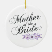 Moeder van het bruidshuwelijk | Versiering Keramisch Ornament (Achterkant)