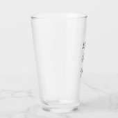 Moeder van het bruinhuwelijk Gift Favor Modern 202 Glas (Rechts)