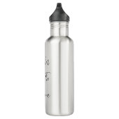 Moeder van het bruinhuwelijk Gift Favor Modern Coo Waterfles (Rechts)