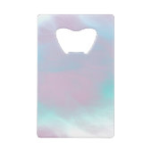 Moeder van het dierentuin van Parelkanker Creditkaart Flessenopener (Achterkant)