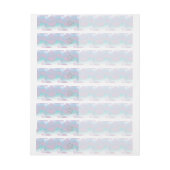 Moeder van het dierentuin van Parelkanker Omwikkelbaar Adreslabel (Vel)