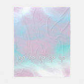 Moeder van het dierentuin van Pearl Aries Fleece Deken (Voorkant)