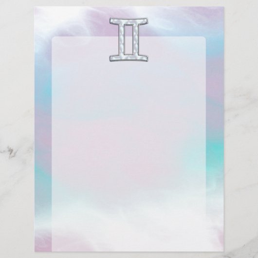 Moeder van het diersymbool Pearl Gemini (Voorkant)