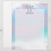 Moeder van het diersymbool Pearl Gemini (Voorkant / Achterkant)