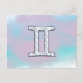 Moeder van het diersymbool Pearl Gemini Briefkaart (Voorkant)