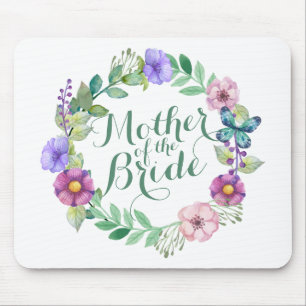 Moeder van het Elegante BloemenHuwelijk Mousepa Muismat