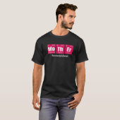 Moeder van het essentiële element Wetenschappelijk T-shirt (Voorkant volledig)