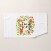 Moeder van het F*kookjaar Wilde bloemen Mam Bad Handdoek (Handdoek)