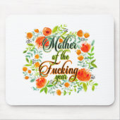 Moeder van het F*kookjaar Wilde bloemen Mam Muismat (Voorkant)