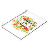 Moeder van het F*kookjaar Wilde bloemen Mam Notitieboek (Linkerzijde)